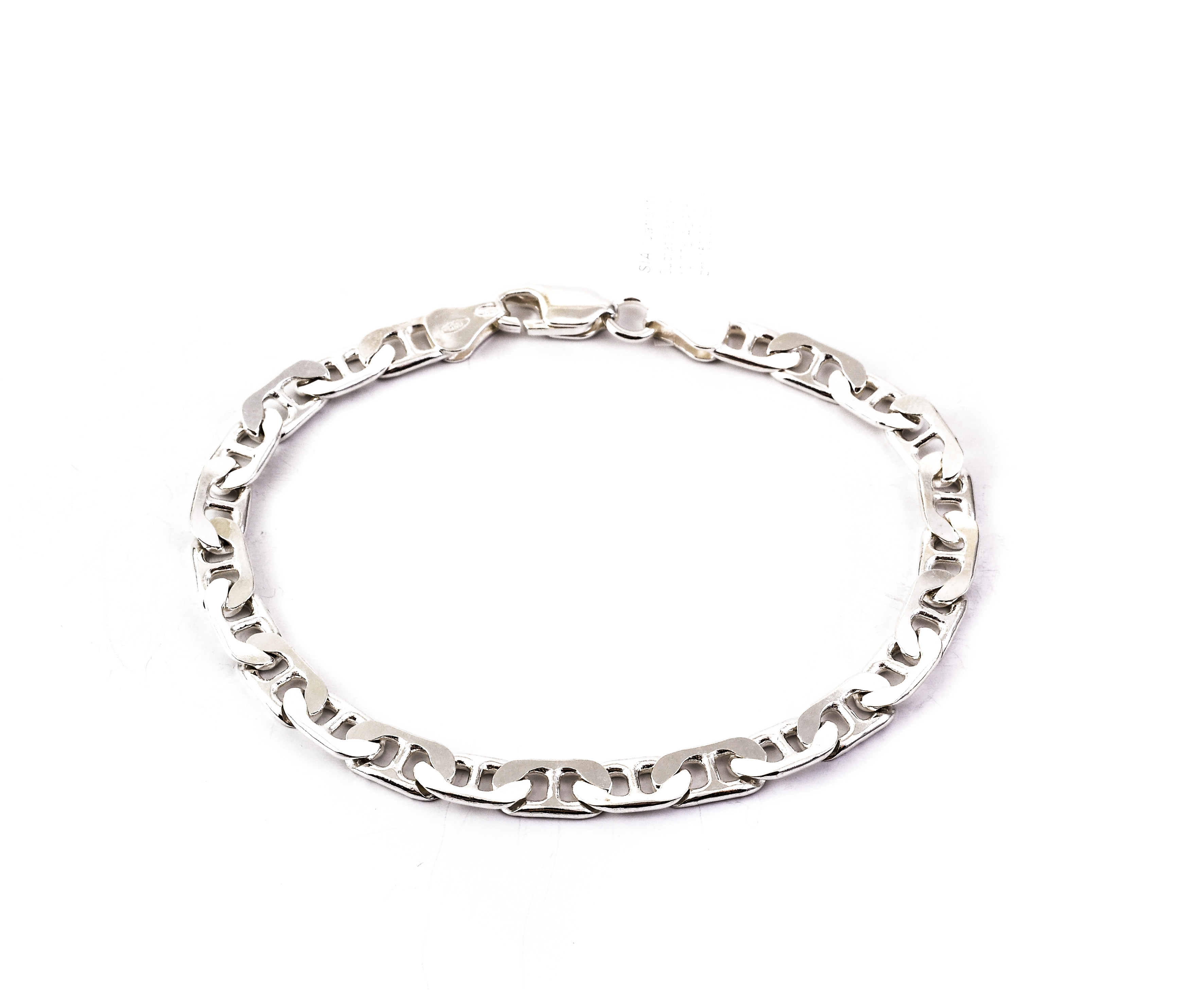 Mariner chain bracelet in sterling silver