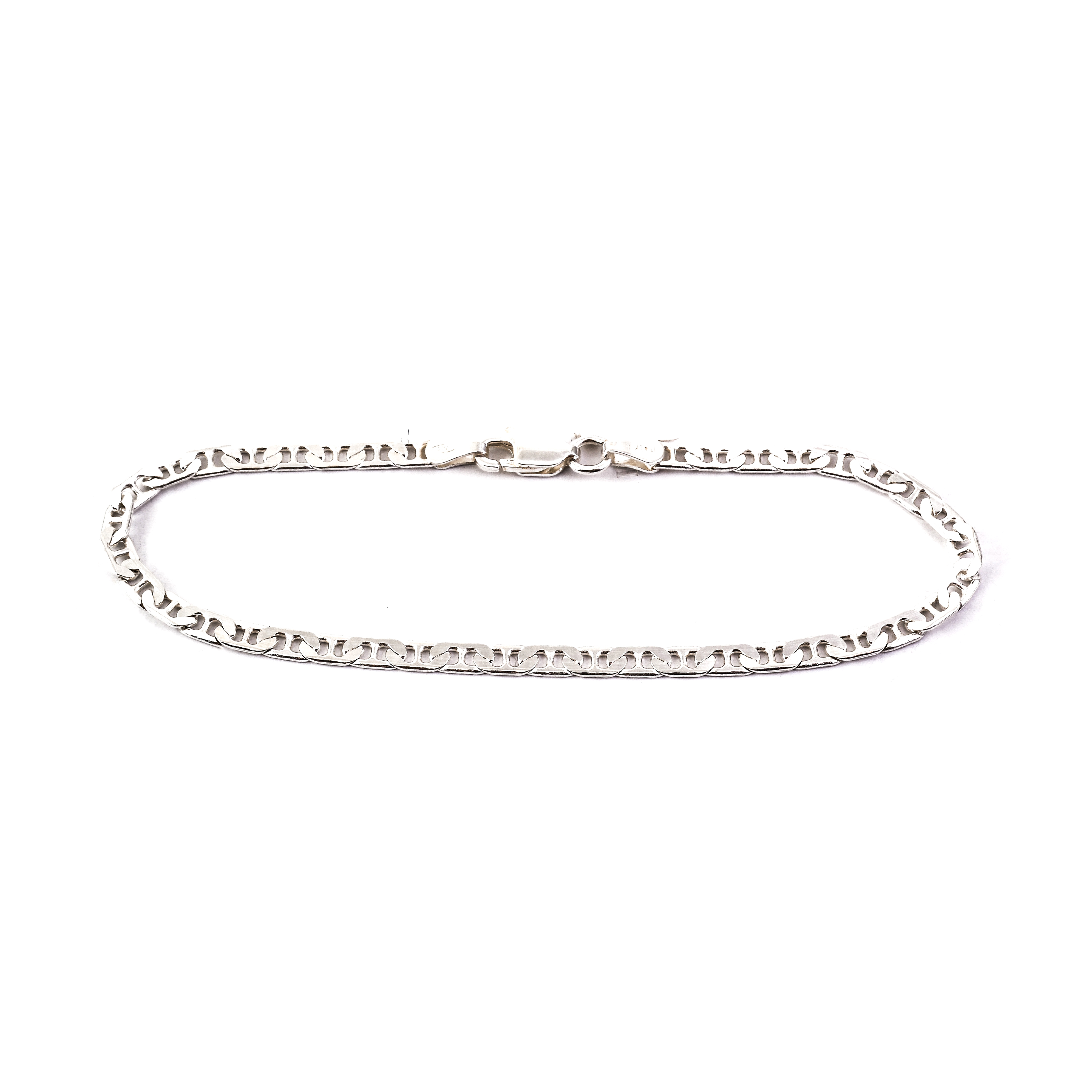Mariner chain bracelet in sterling silver