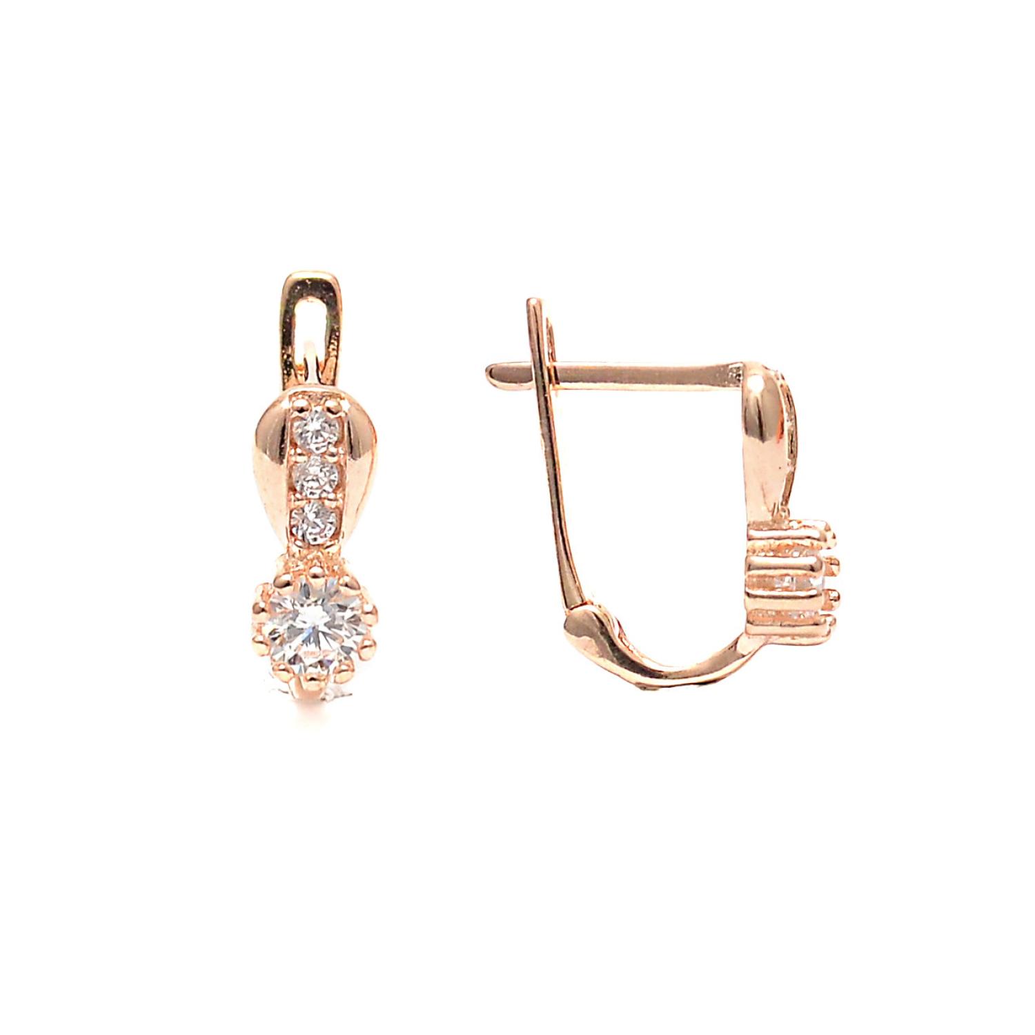 Золотые серьги