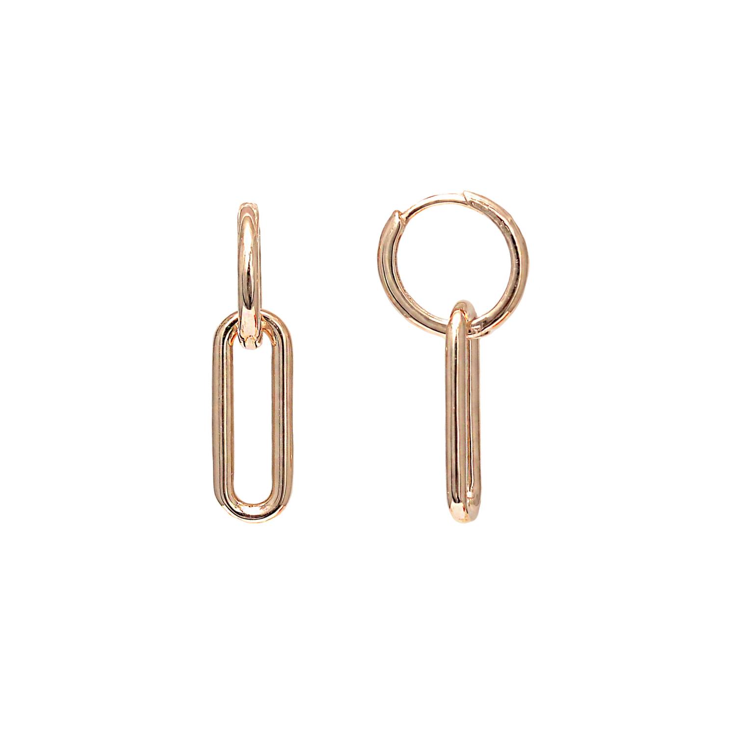 Gold plated earrings