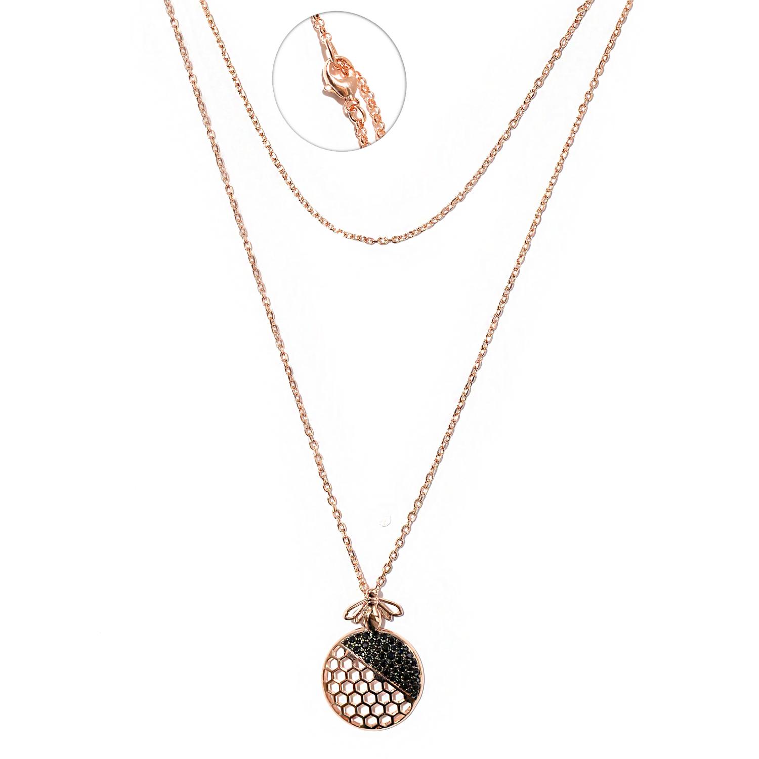 Позолоченное украшение на шею "Bronzallure"