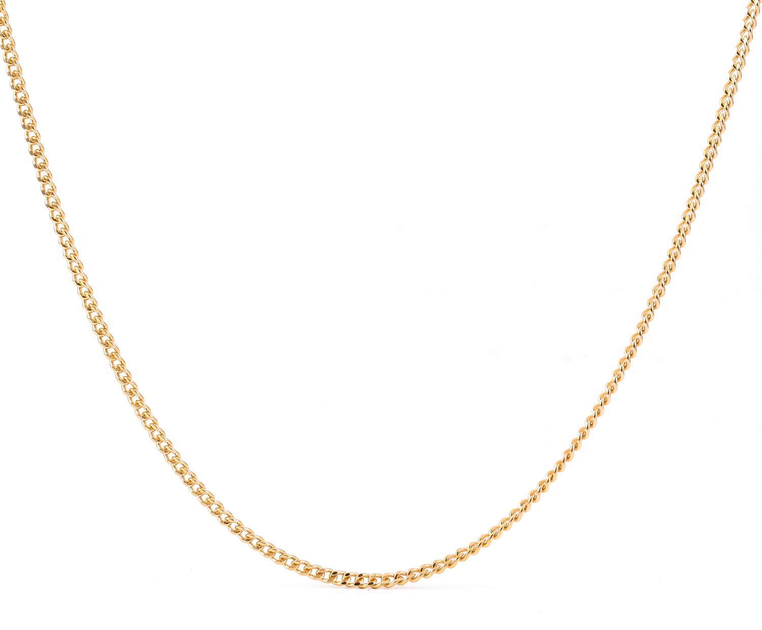 Gold plated chain