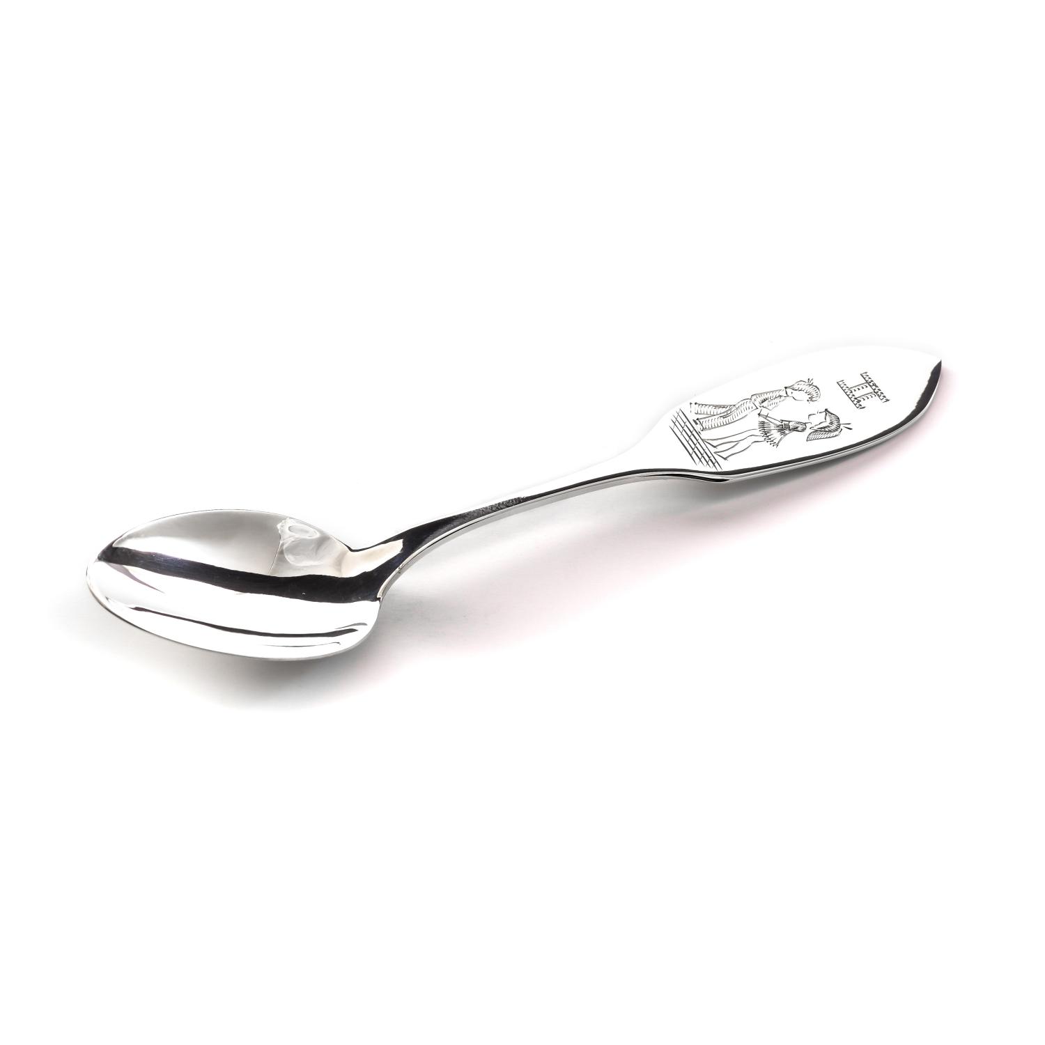 Zodiac teaspoon ''Gemini''