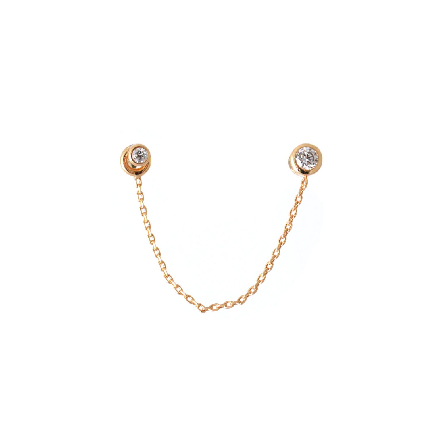 Gold plated earrings