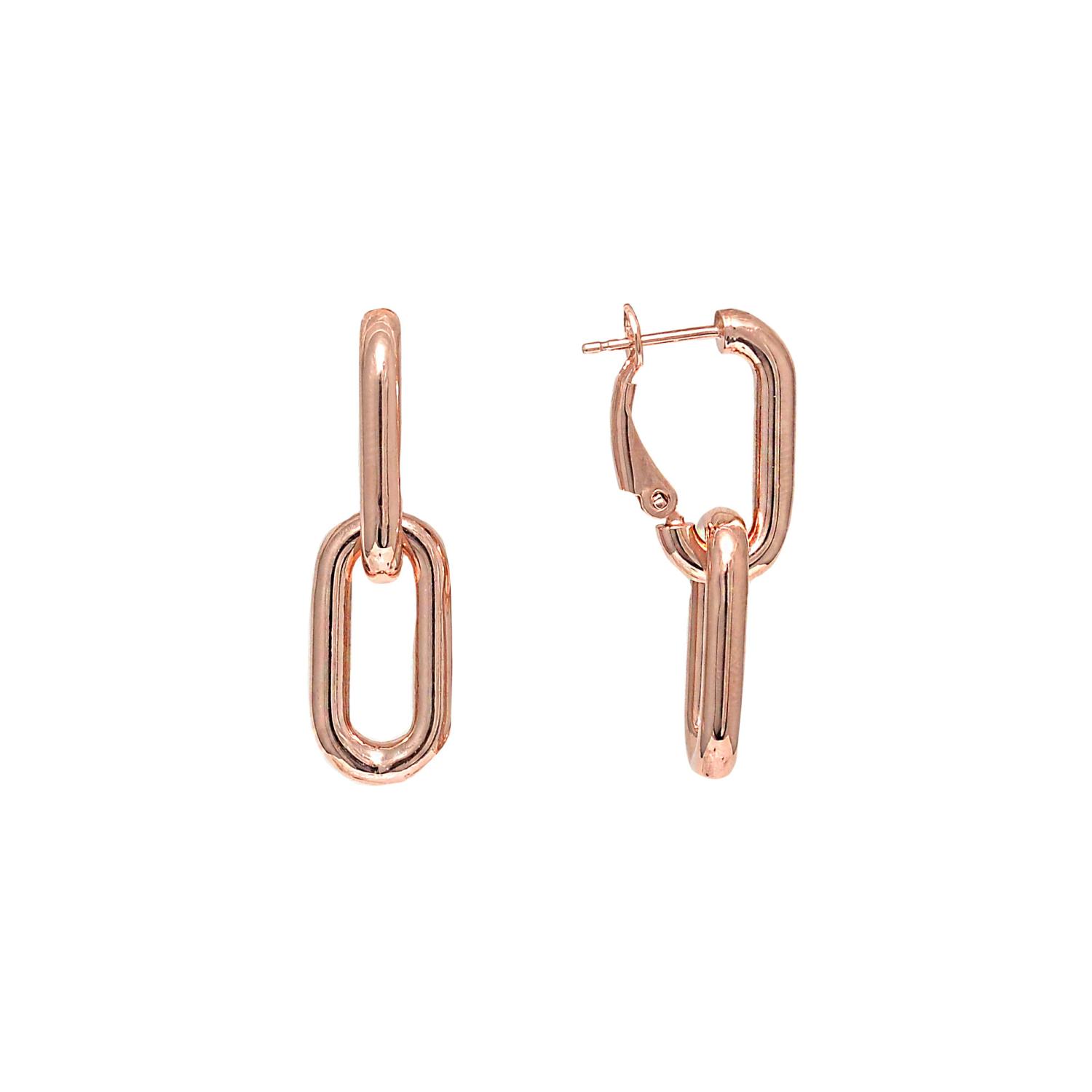 Gold plated earrings "Bronzallure"