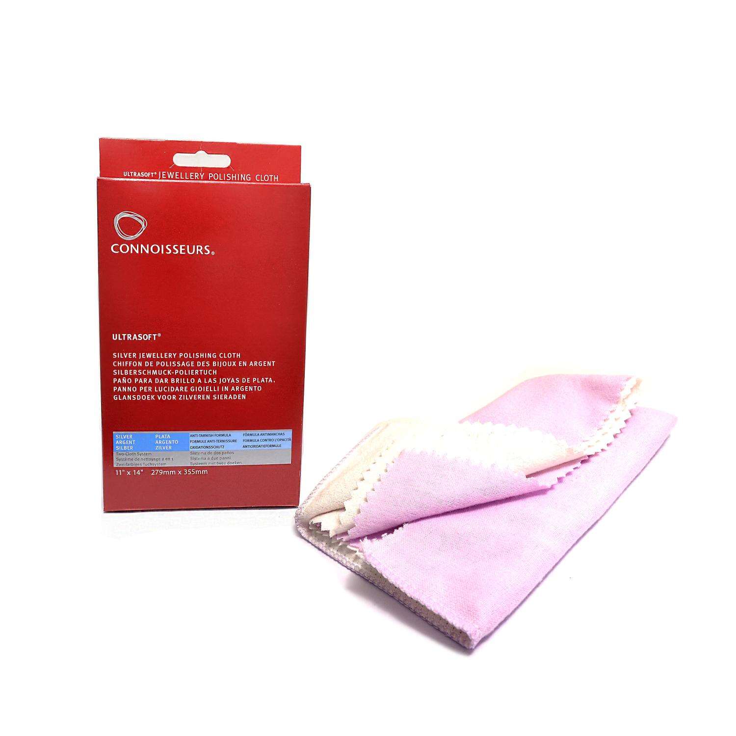 SILVER ULTRASOFT JEWELLERY POLISHING CLOTH