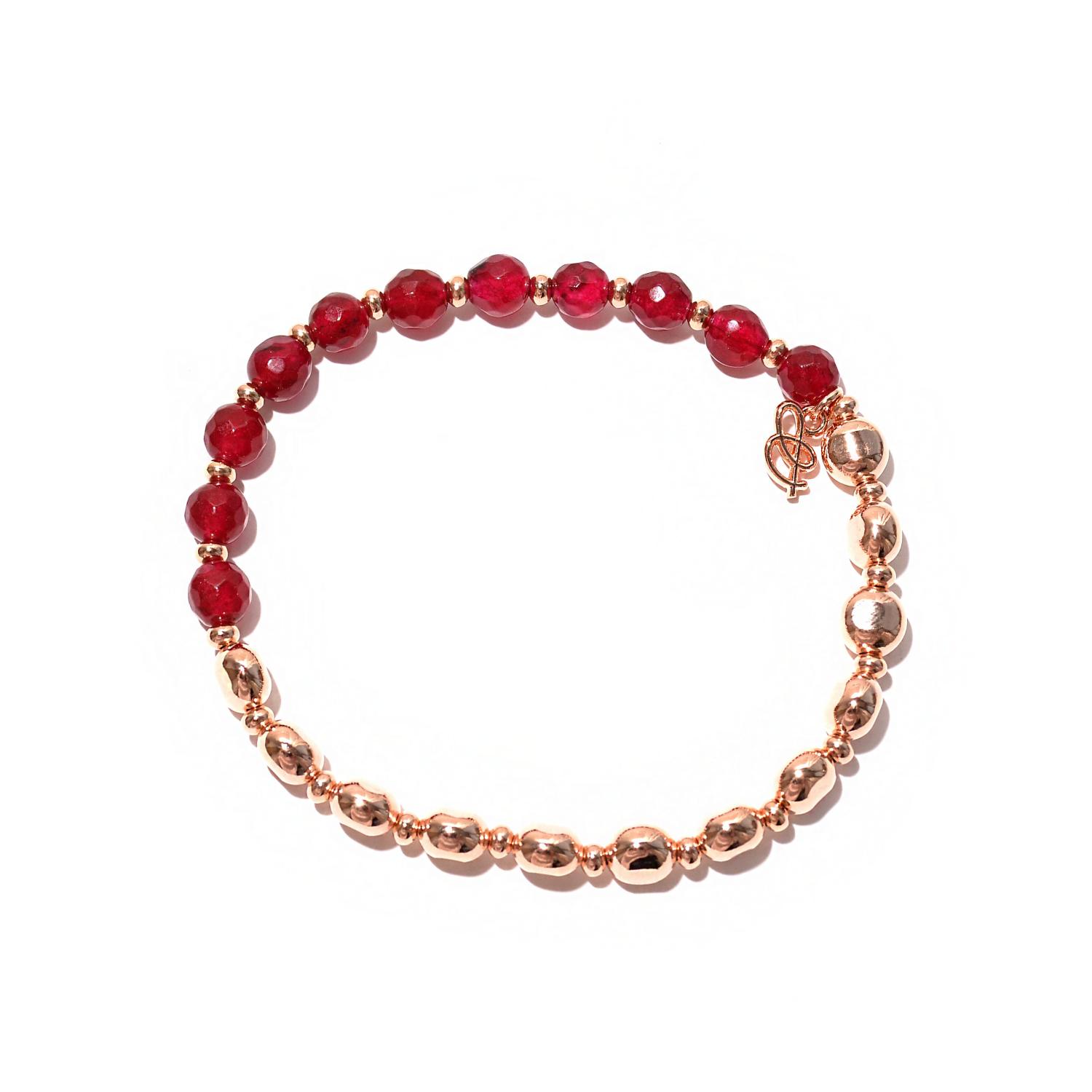 Gold plated bracelet "Bronzallure"