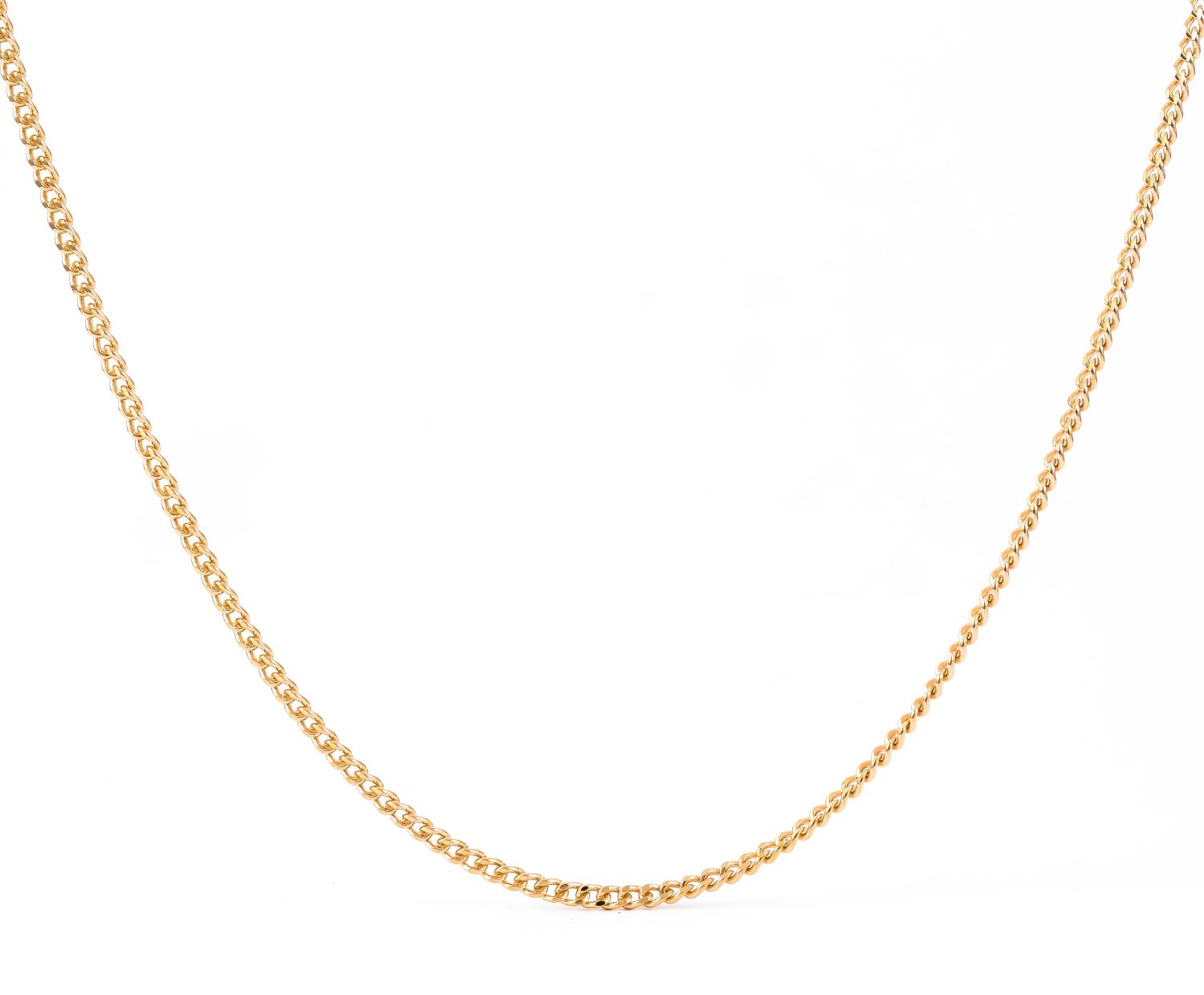 Позолоченная цепочка