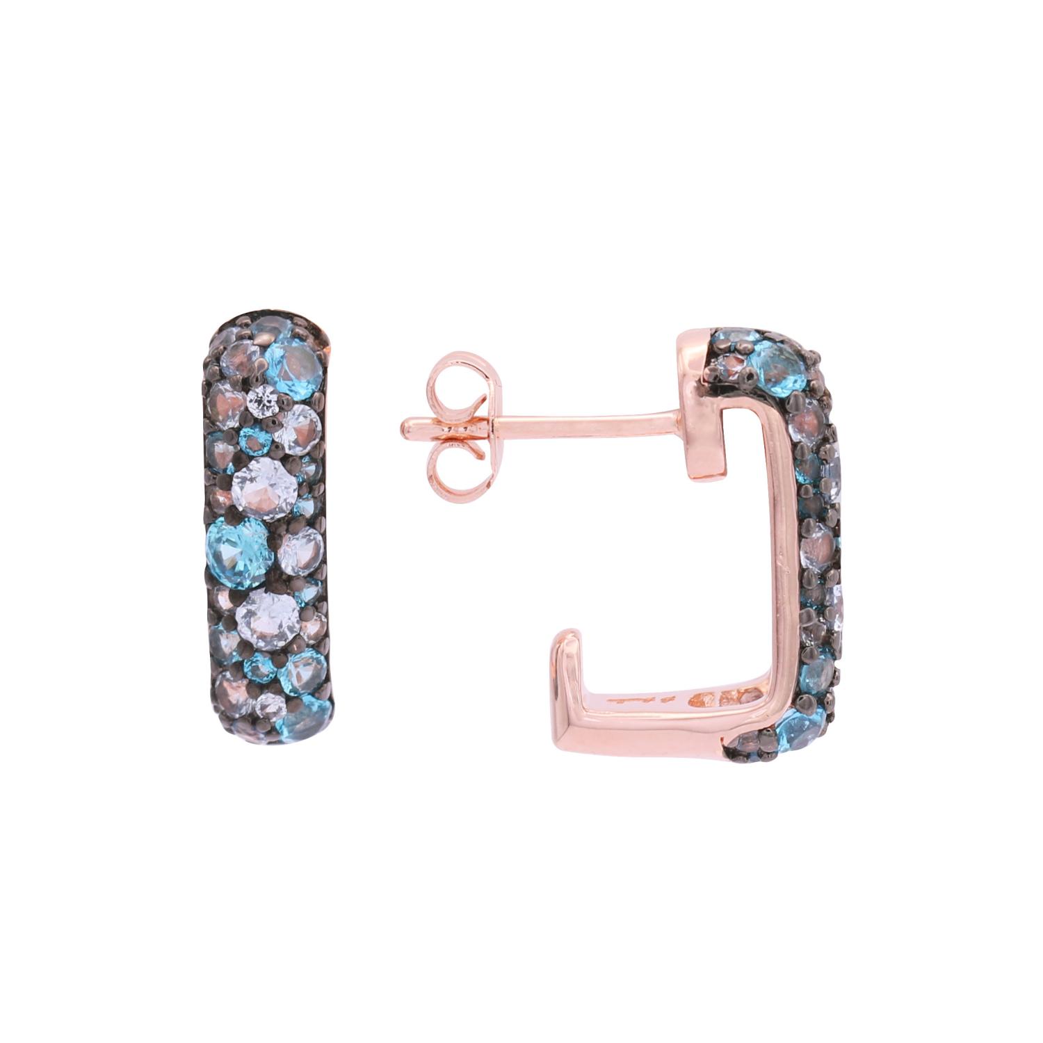 Gold plated earrings "Bronzallure"