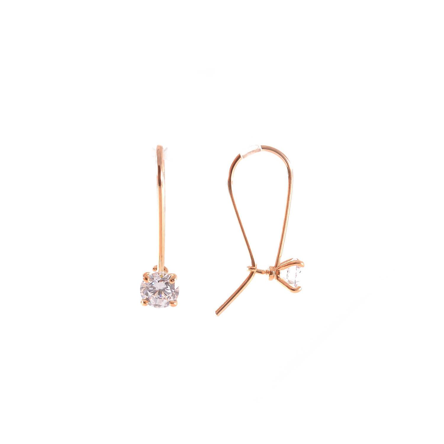 Gold plated earrings