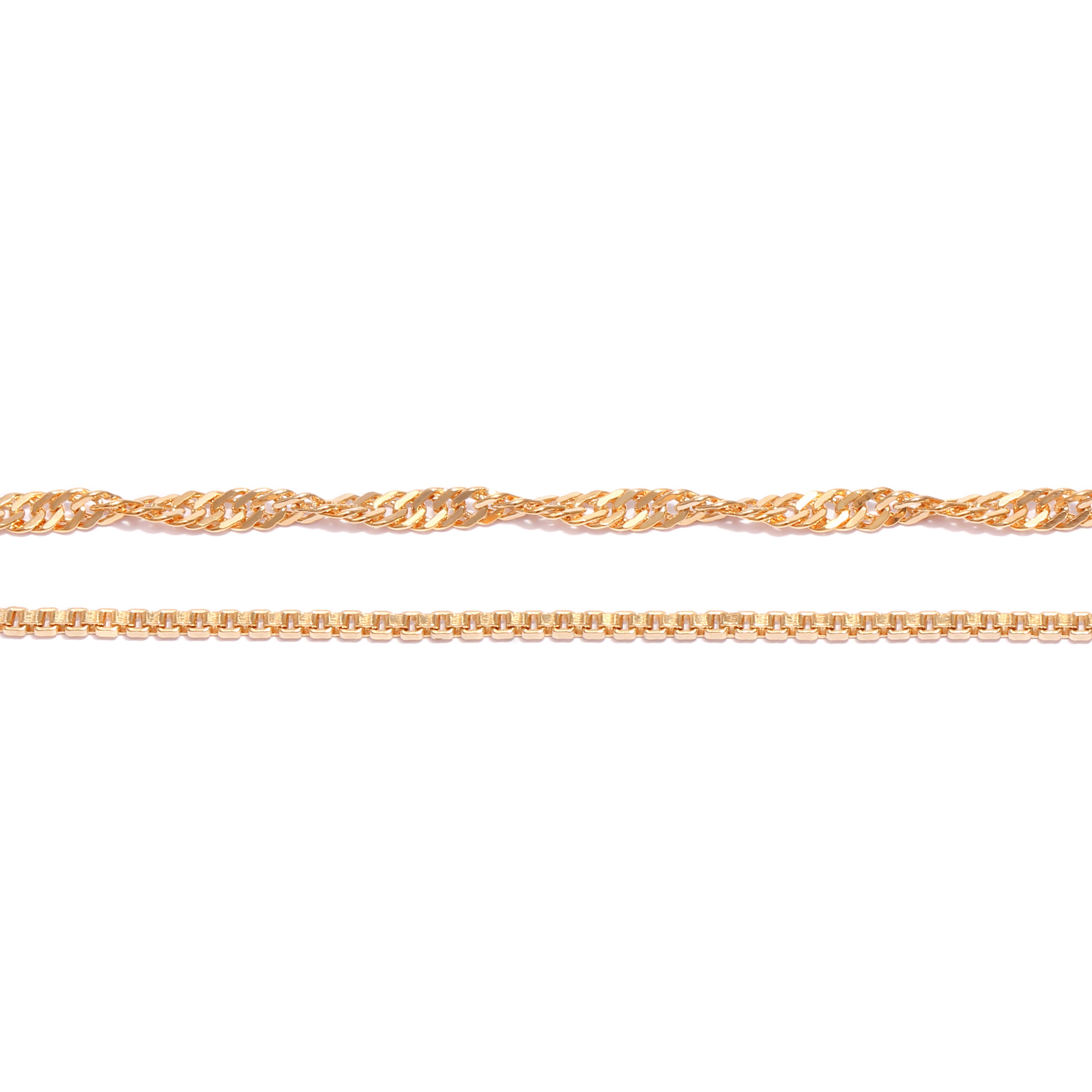 Gold plated chain