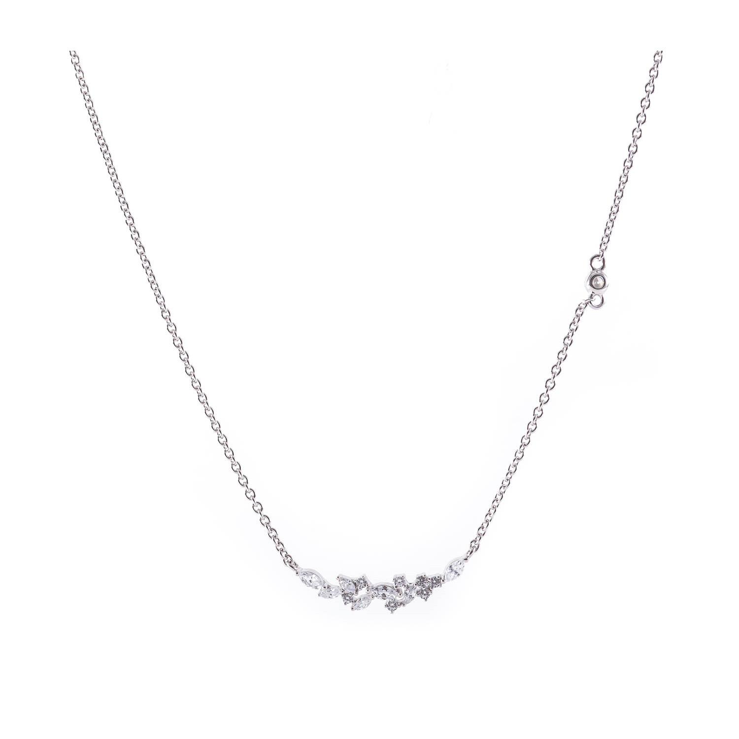 Silver neck jewelery