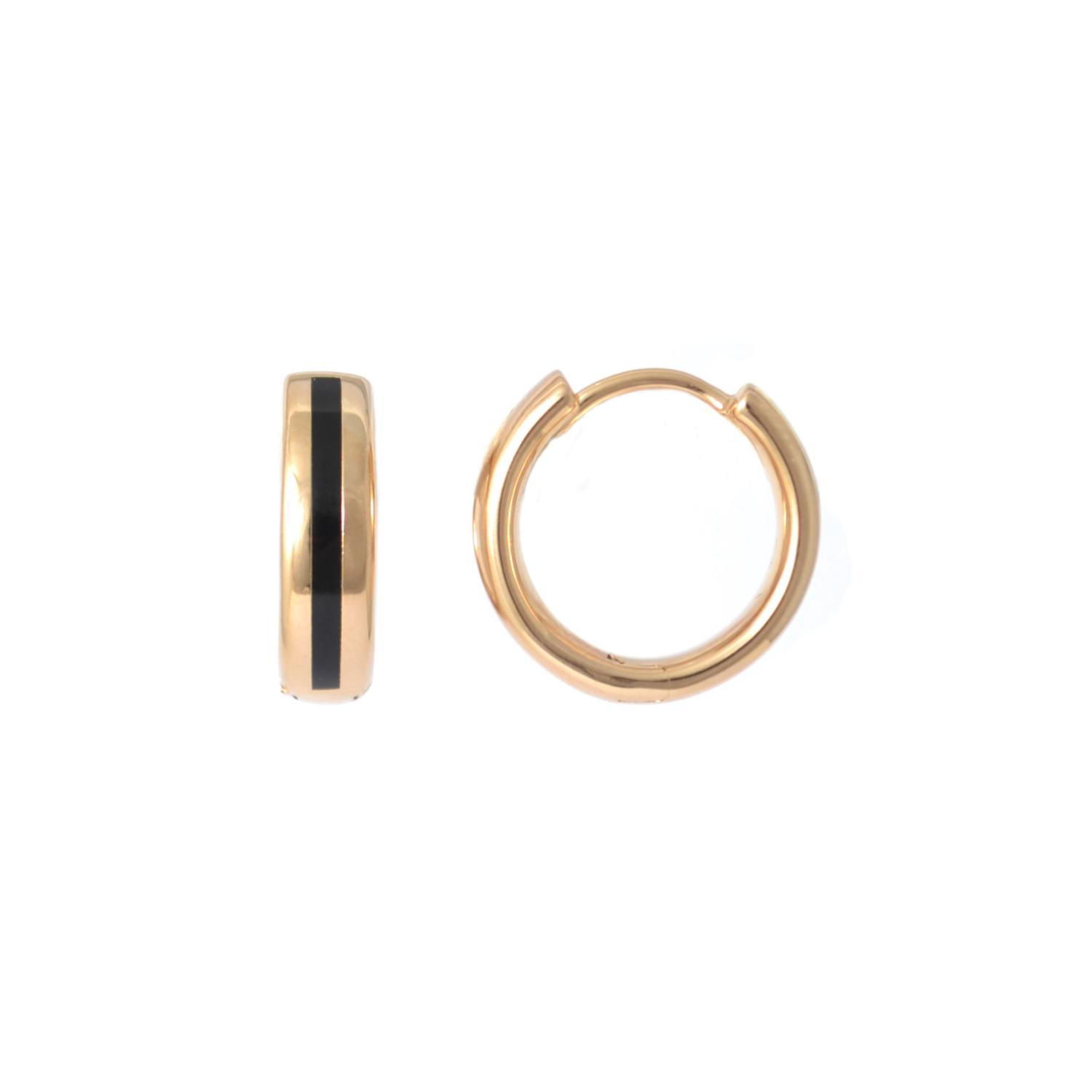 Gold plated earrings