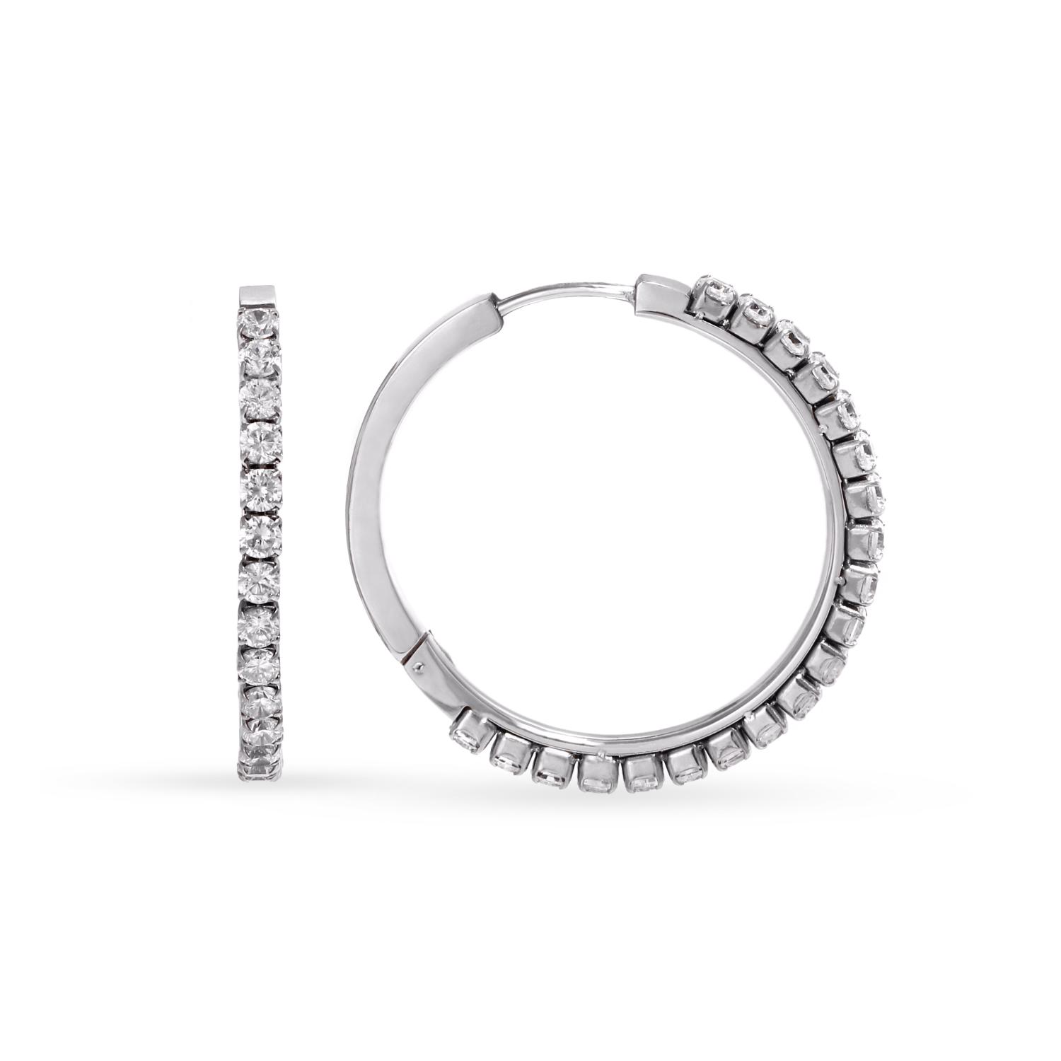 Gold plated earrings