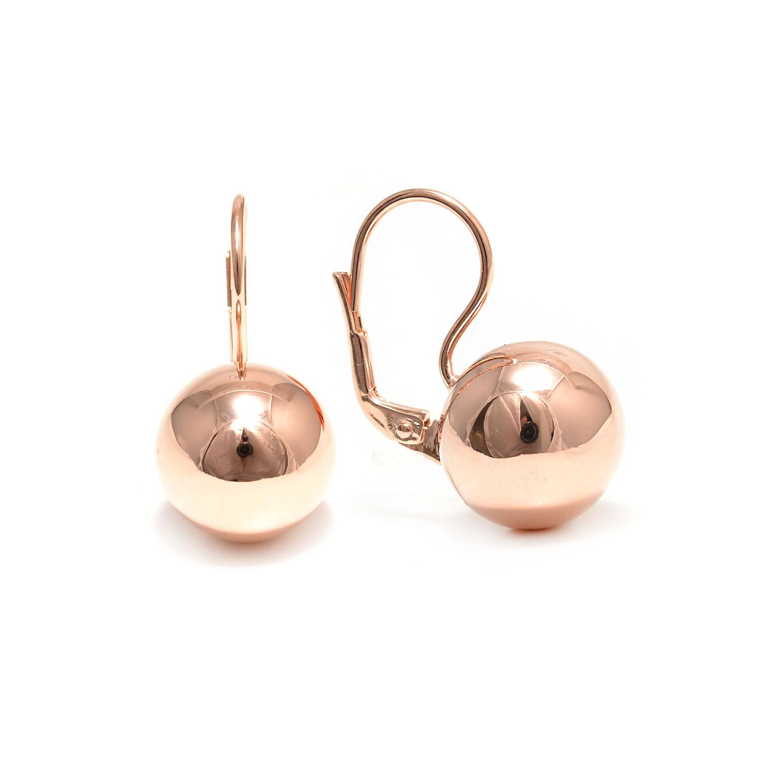 Позолоченные серьги