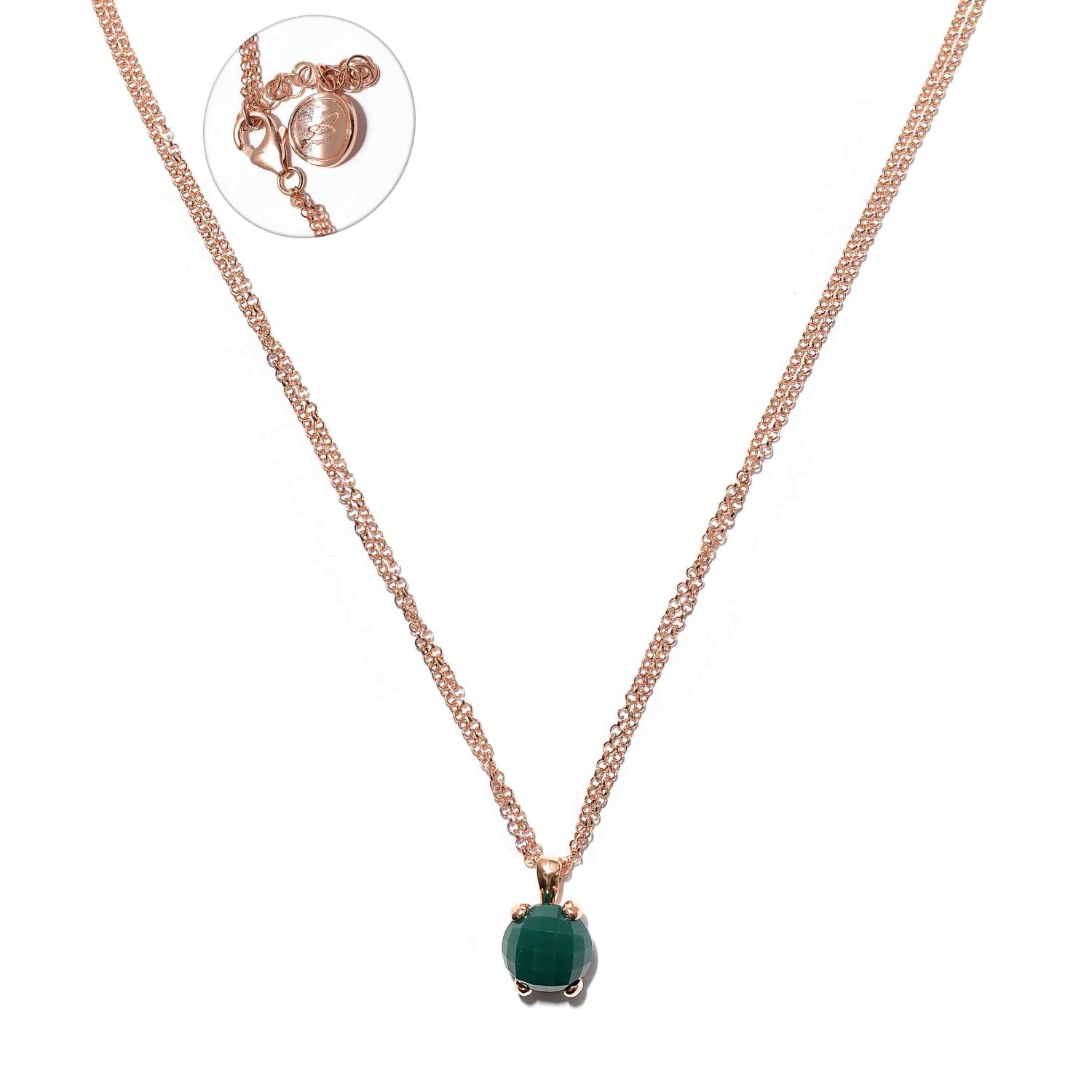 Позолоченное украшение на шею "Bronzallure"