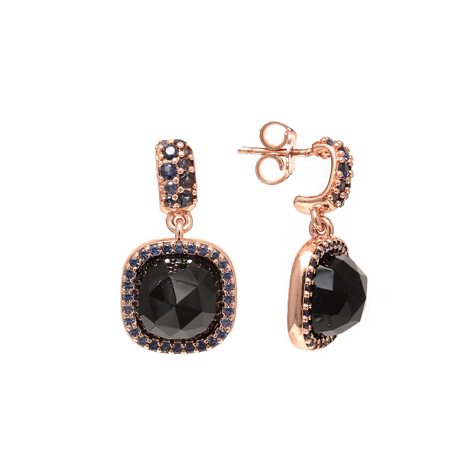 Gold plated earrings "Bronzallure"