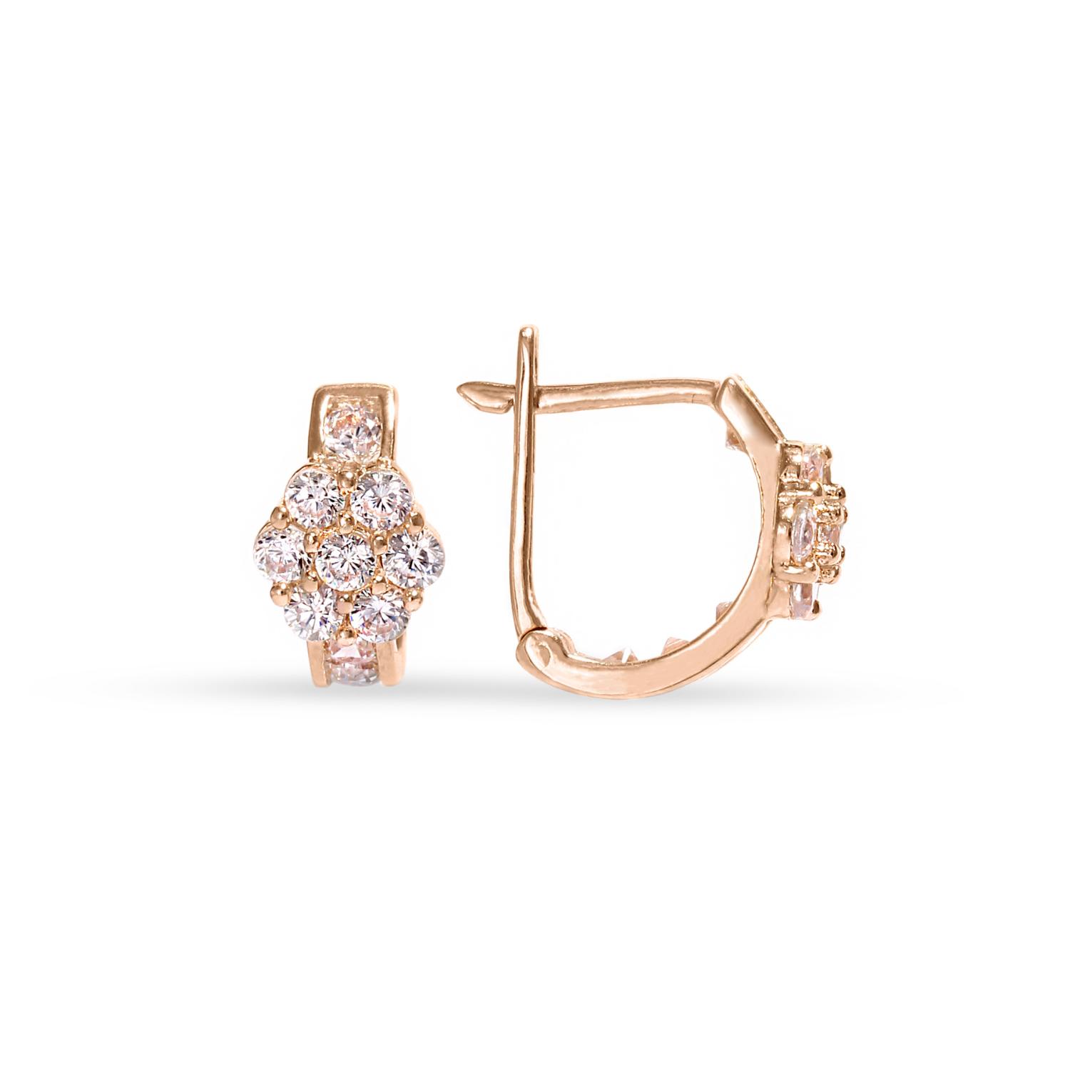 Золотые серьги