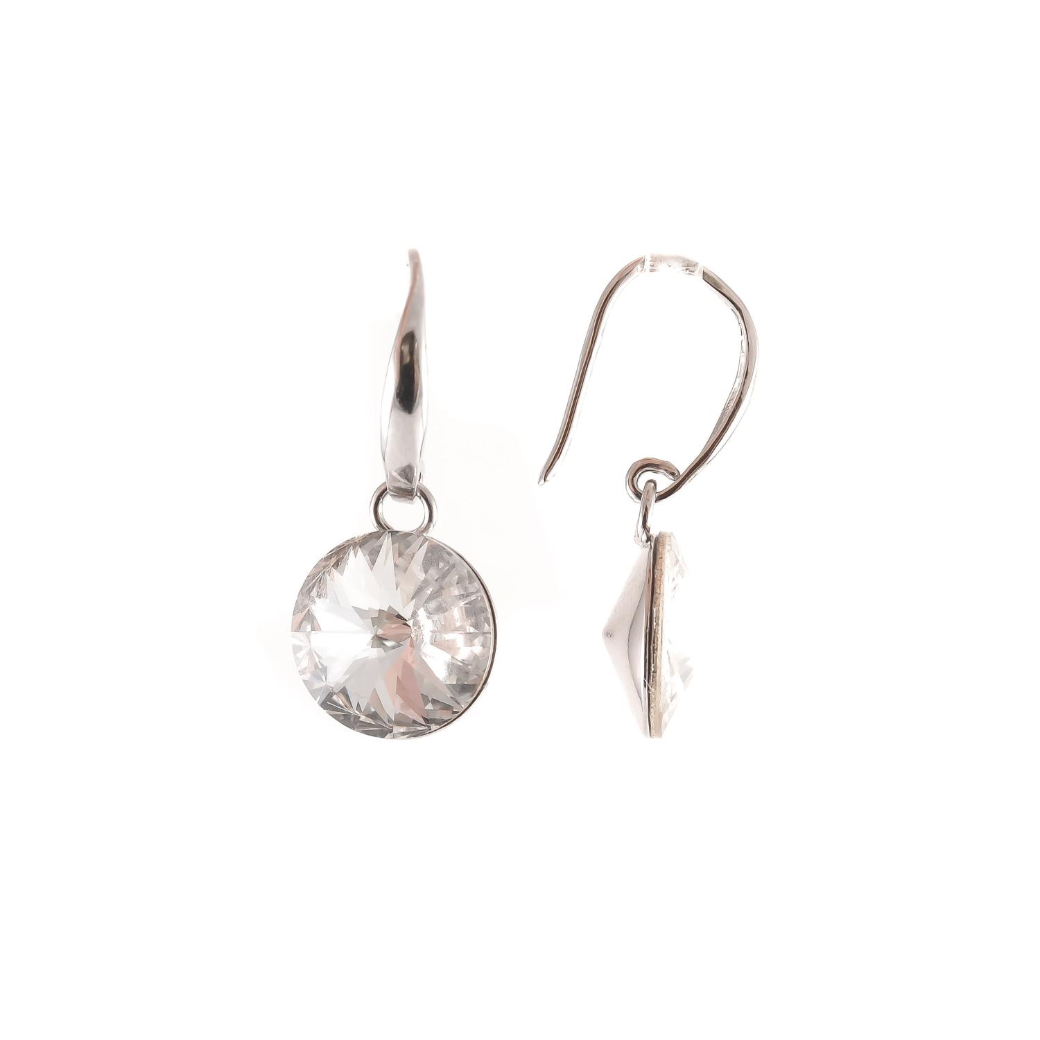 Silver earrings ''Spark''