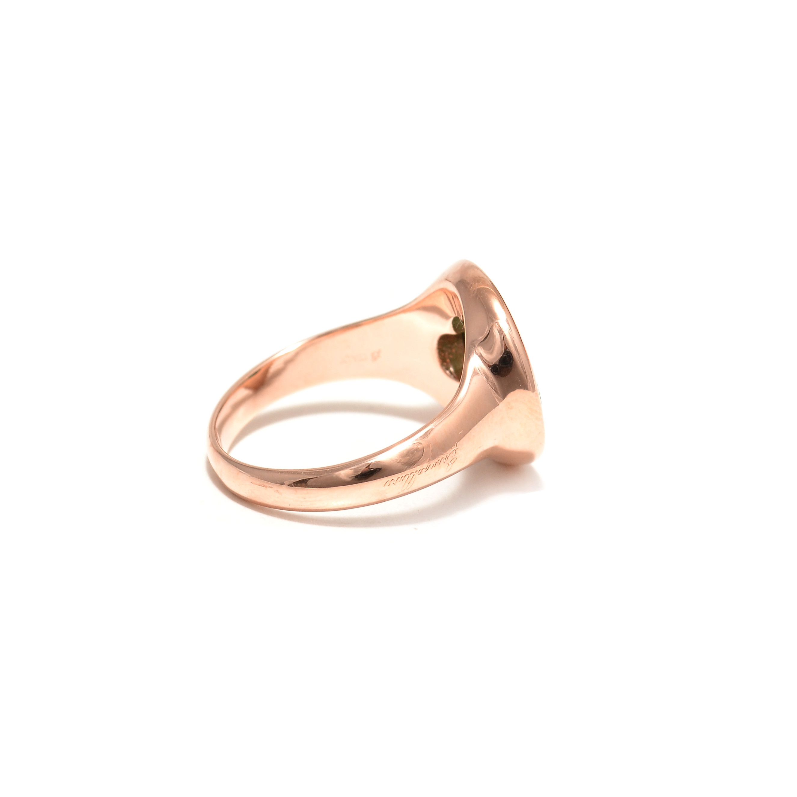 Gold plated ring "Bronzallure"