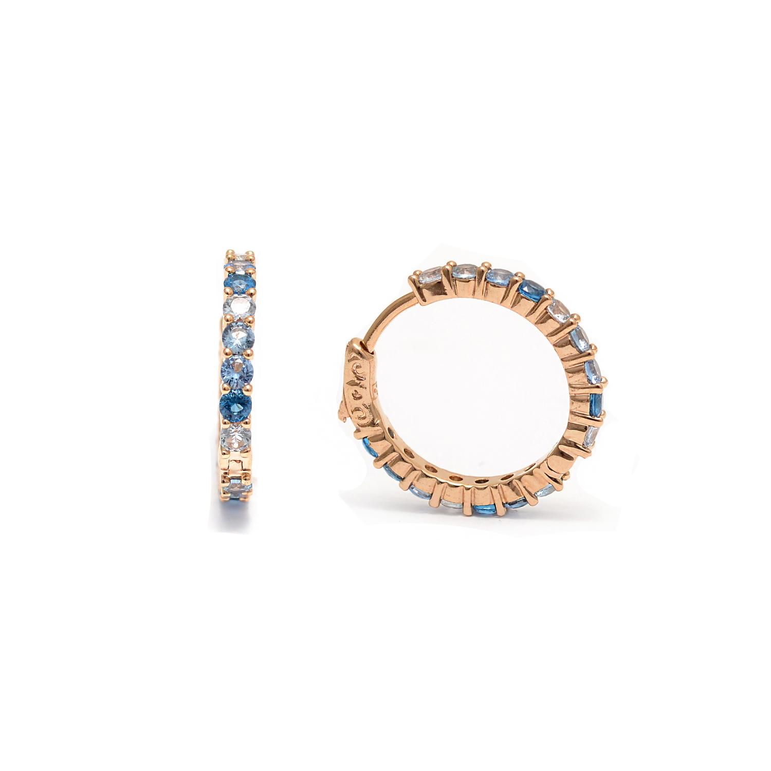 Gold plated earrings