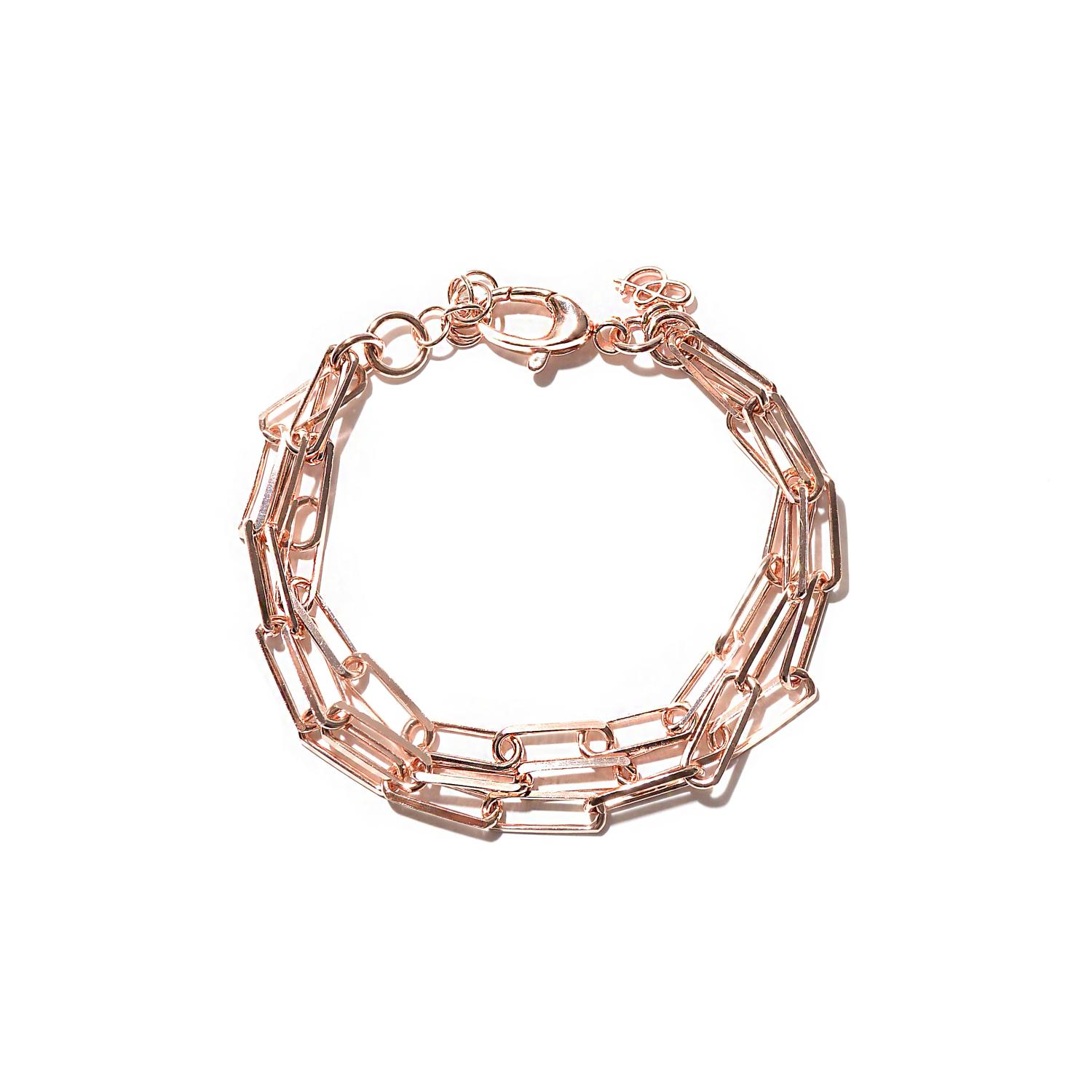 Gold plated bracelet "Bronzallure"