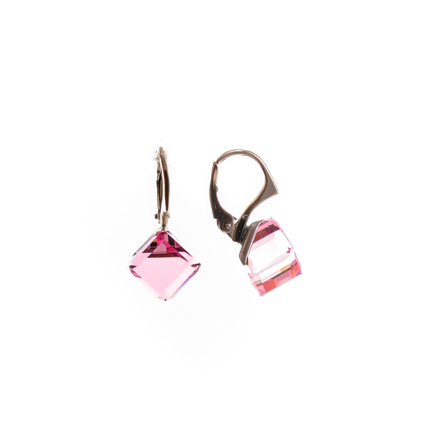 Silver earrings ''Spark''