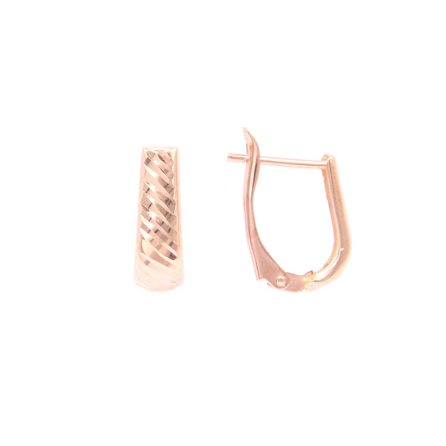 Золотые серьги