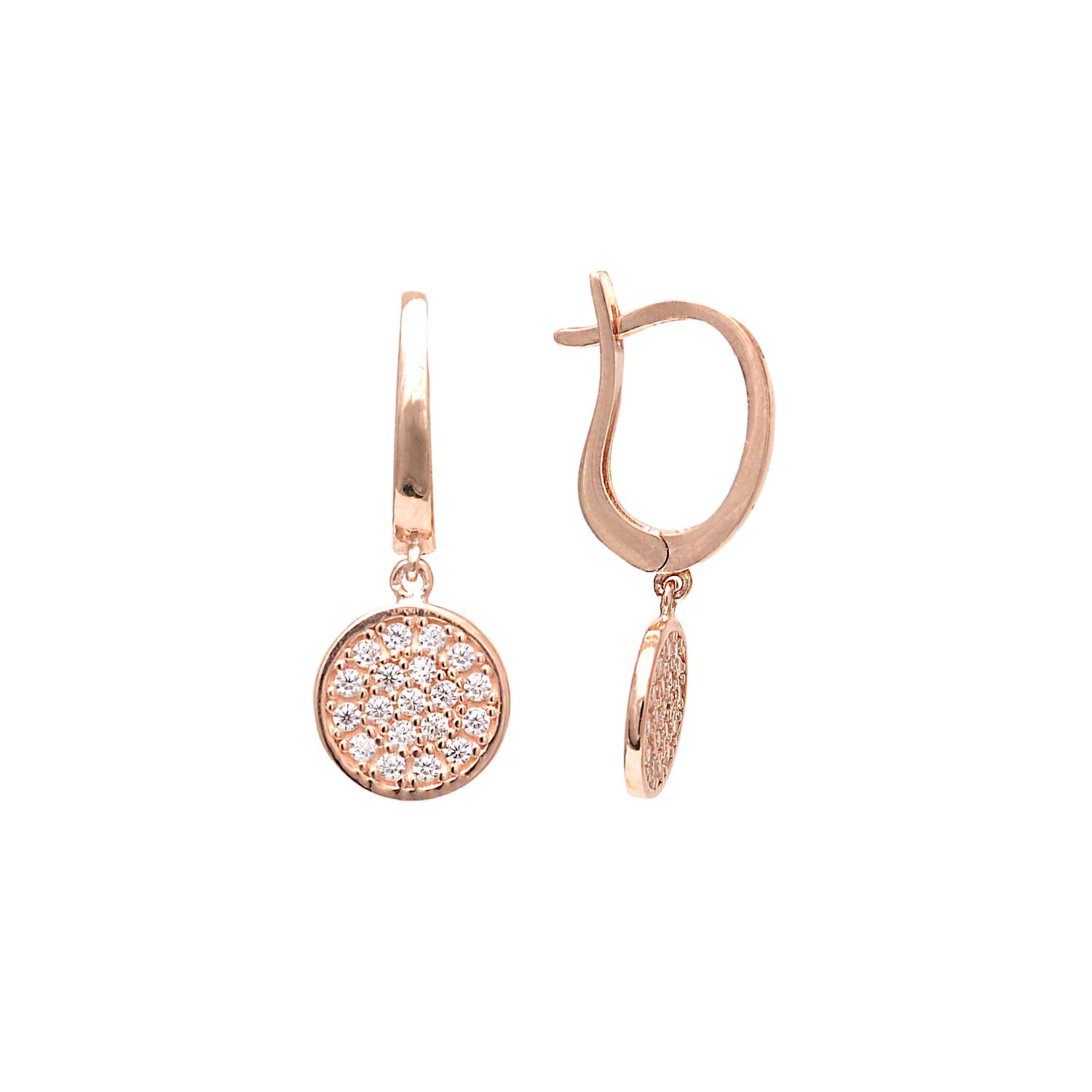 Золотые серьги