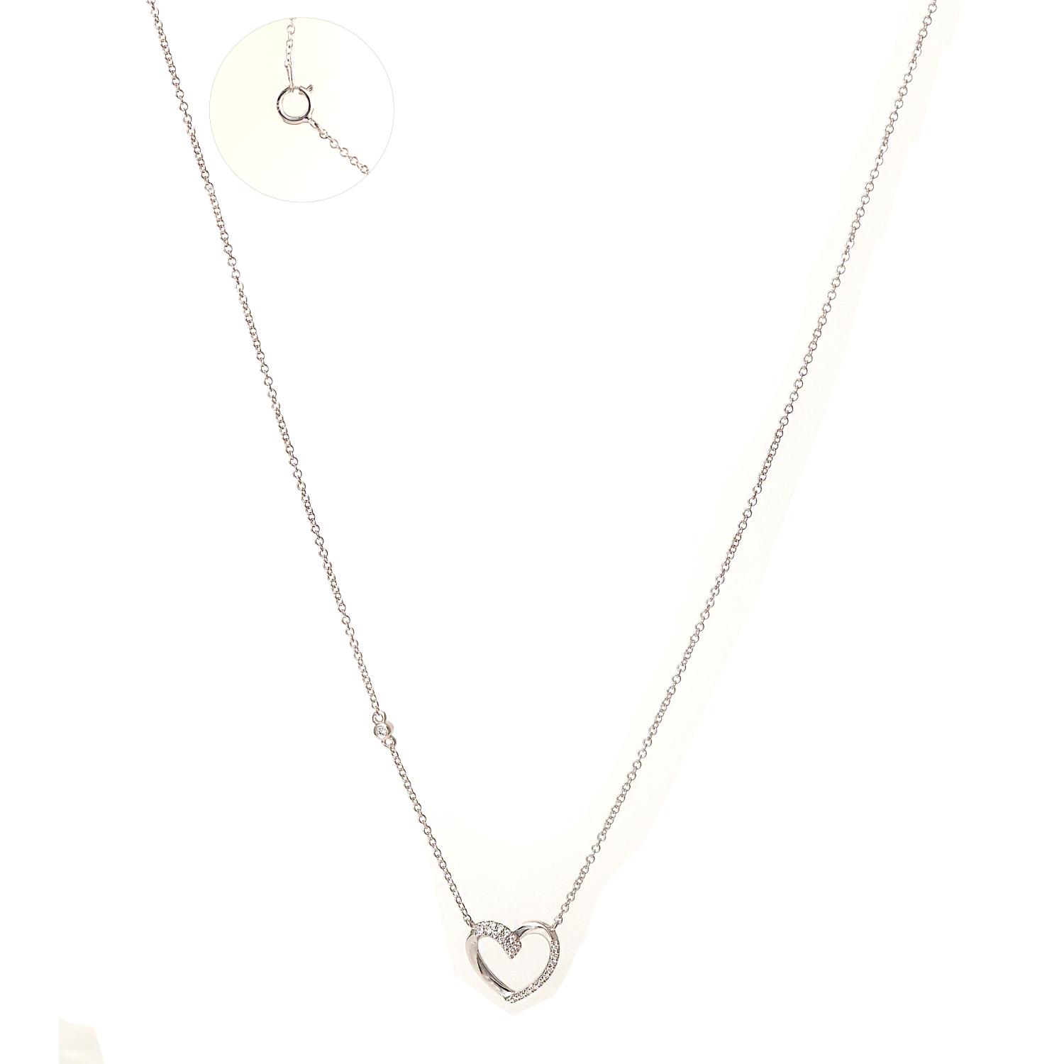 Kaklo papuošalas deimantais