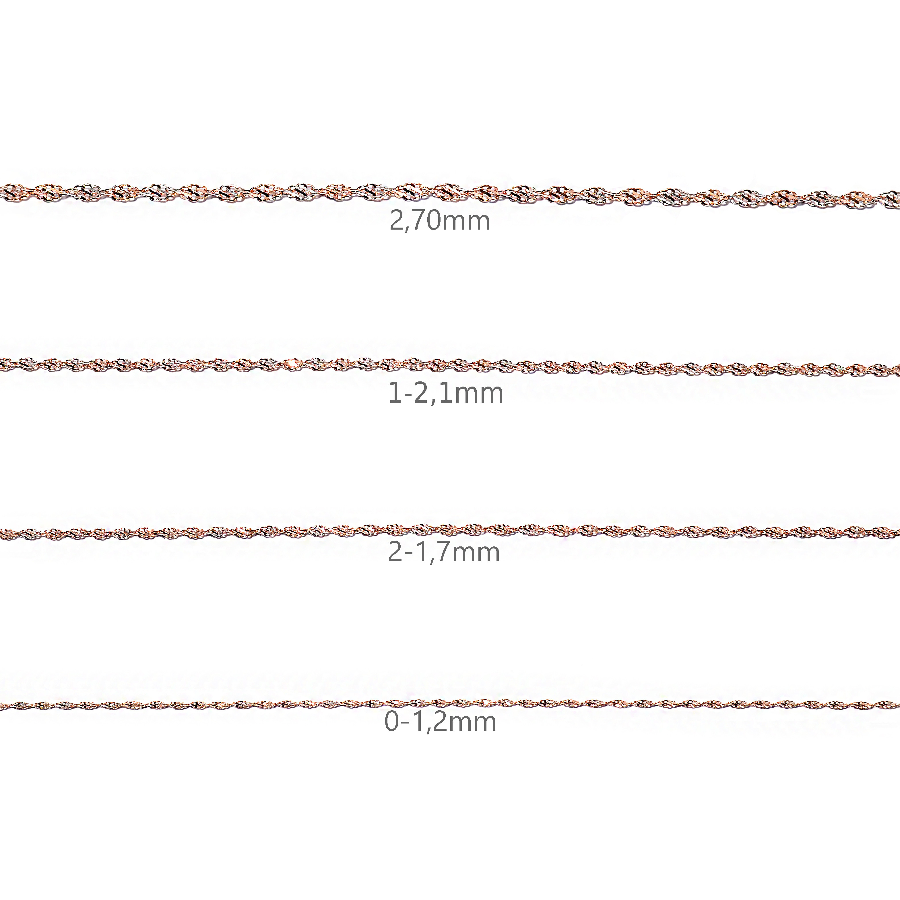 Gold Singapore chain