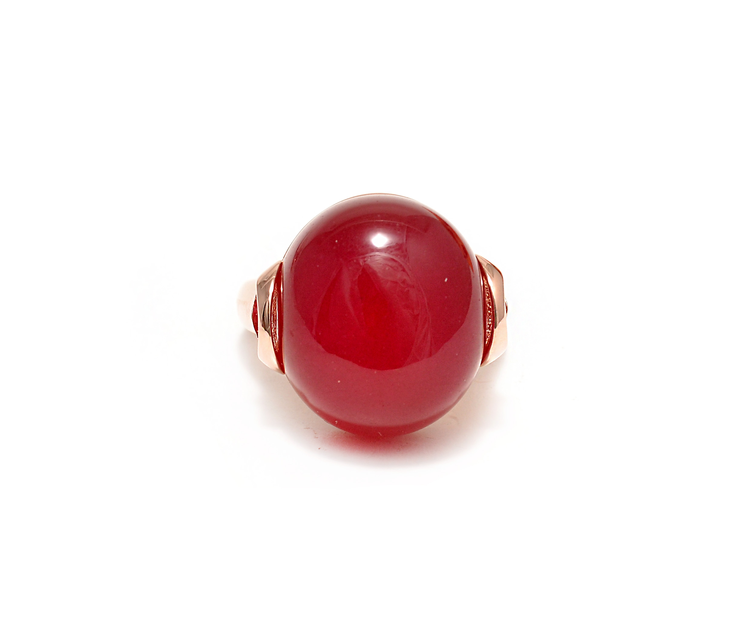 Gold plated ring "Bronzallure"