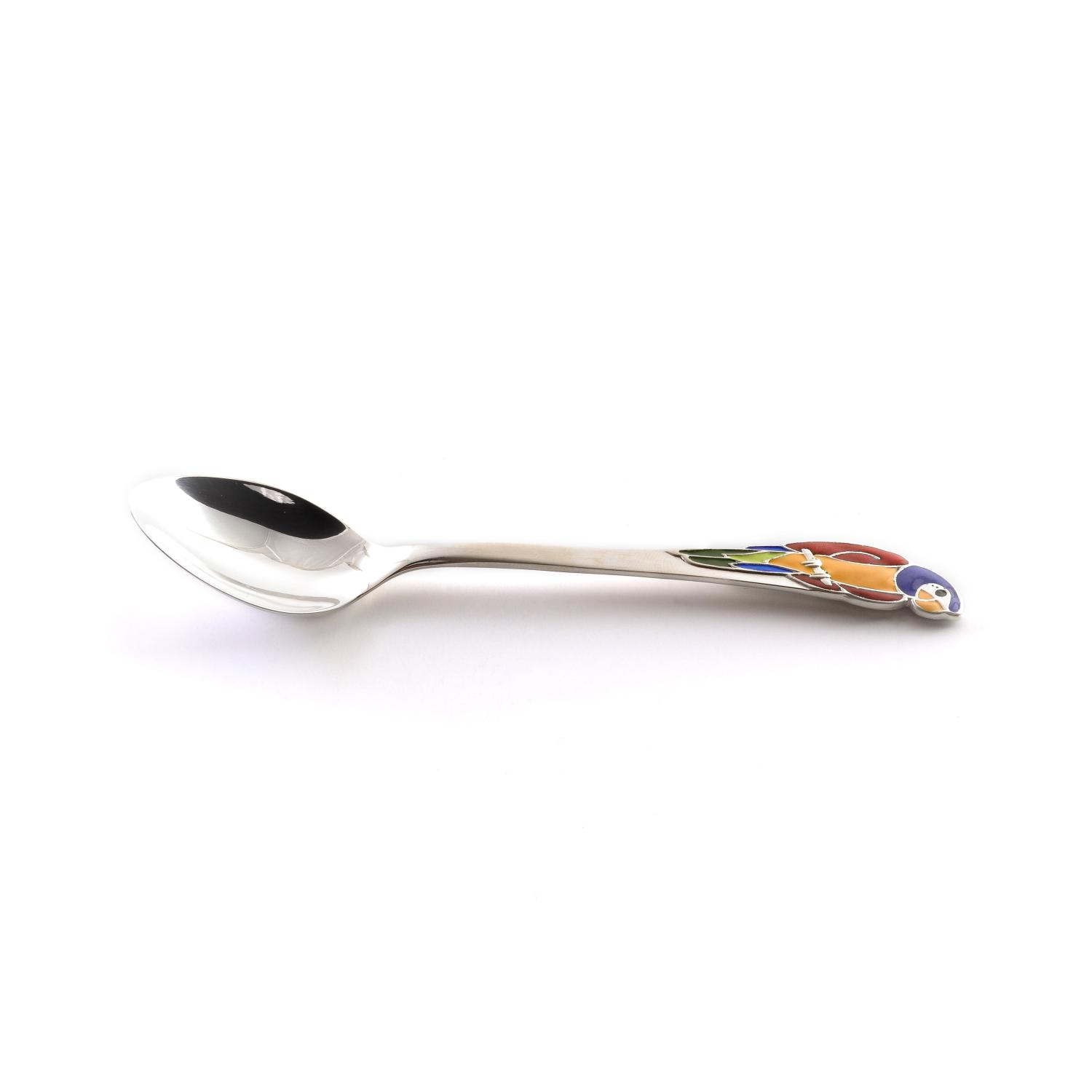 Серебряная ложка ''Попугай''