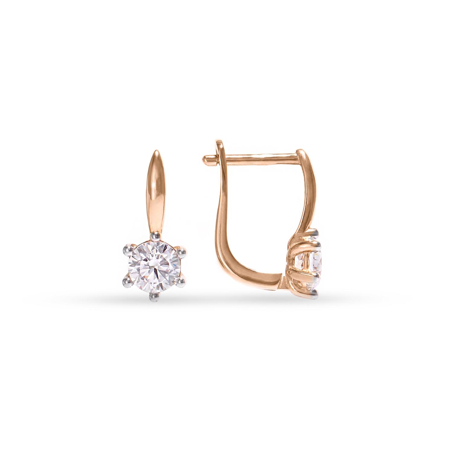 Золотые серьги