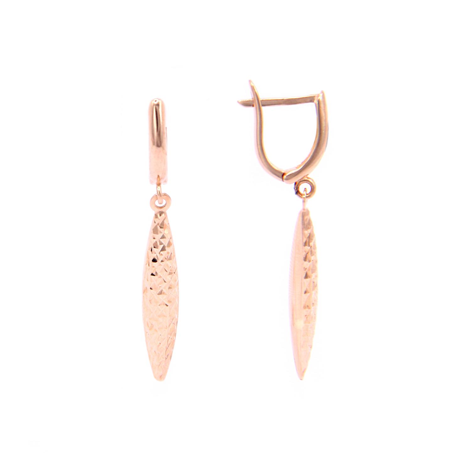 Золотые серьги