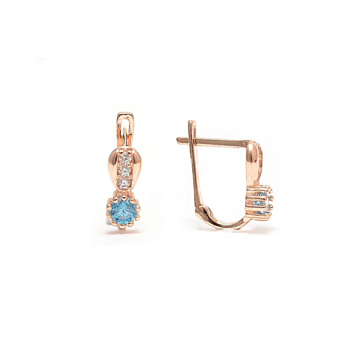 Золотые серьги