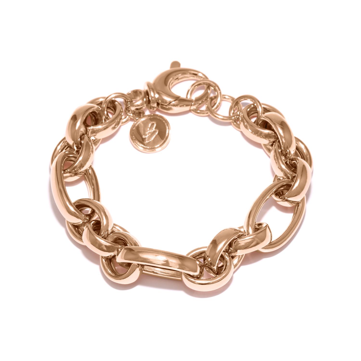Gold plated bracelet "Bronzallure"