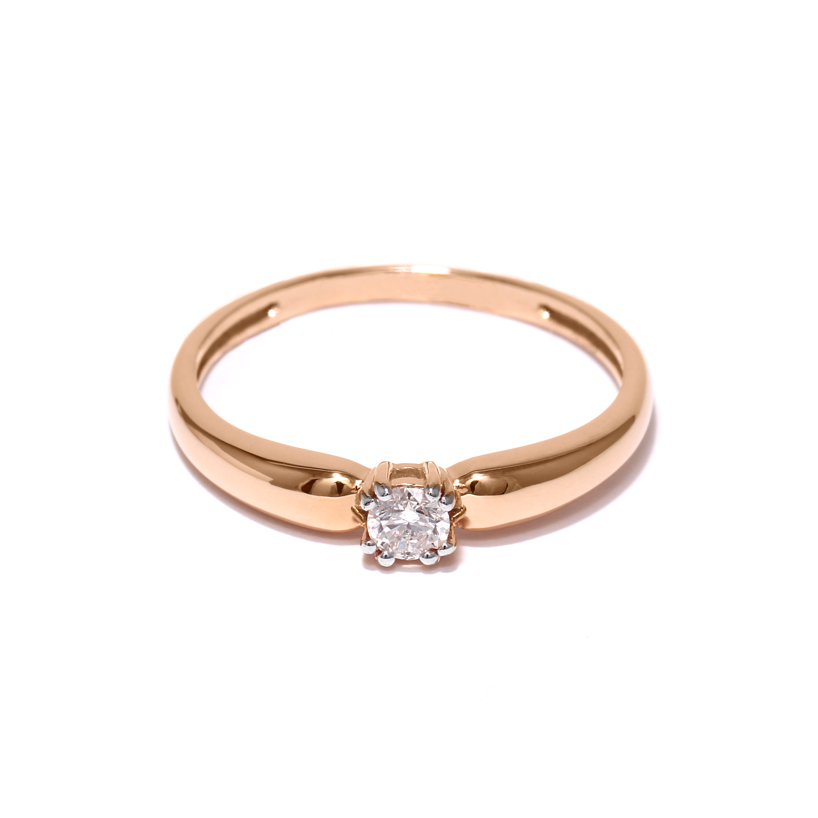 Gold diamond ring